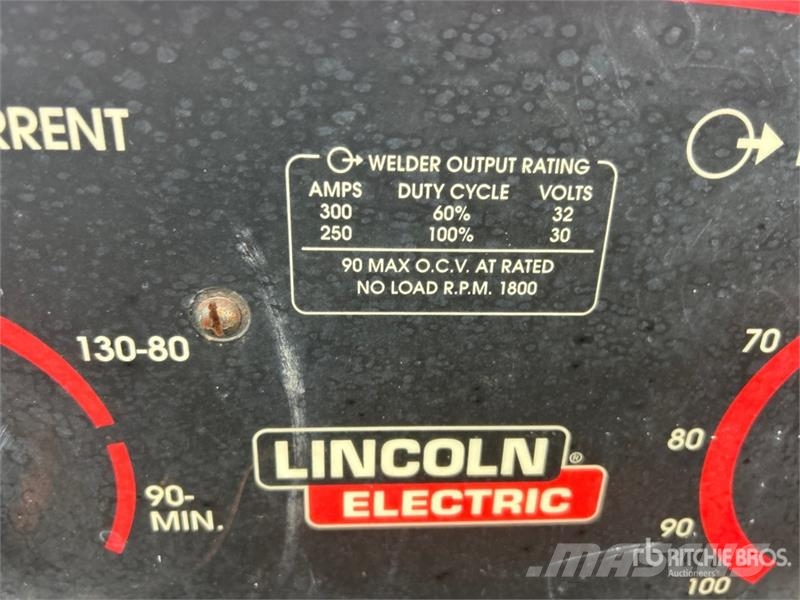 Lincoln Classic 300 HE 300 A Mobile Engine Driven Welder Sveisemaskin