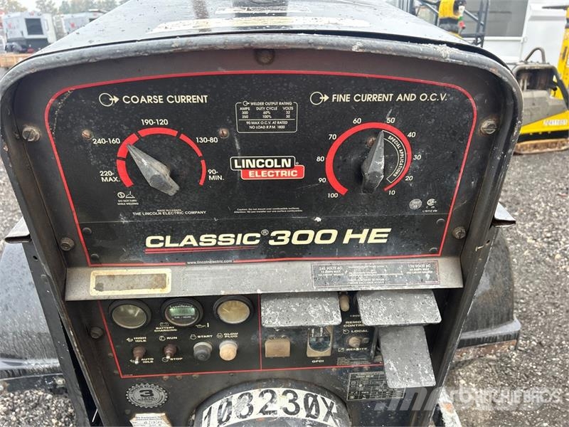 Lincoln Classic 300 HE 300 A Mobile Engine Driven Welder Sveisemaskin