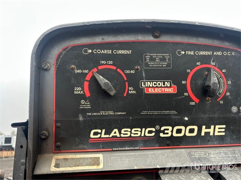 Lincoln Classic 300 HE 300 A Mobile Engine Driven Welder Sveisemaskin