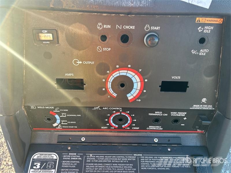 Lincoln Electric Electric 300 A Mobile Electric Welder Lasapparaten