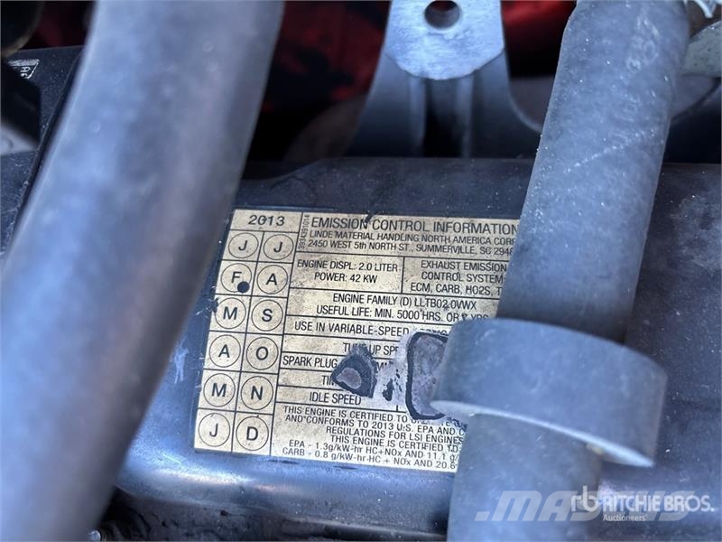 Linde H20CT/600 2150 lb Forklift Інше
