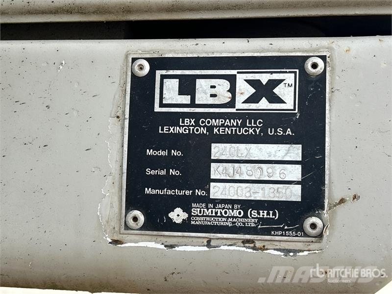 Link-Belt 240 LX Tracked Excavator Raupenbagger