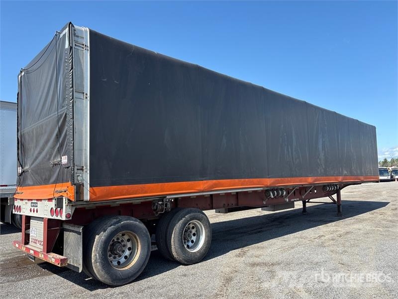 Load King PFL48 48 ft T/A Curtain Side Trailer Schuifzeilopbouw