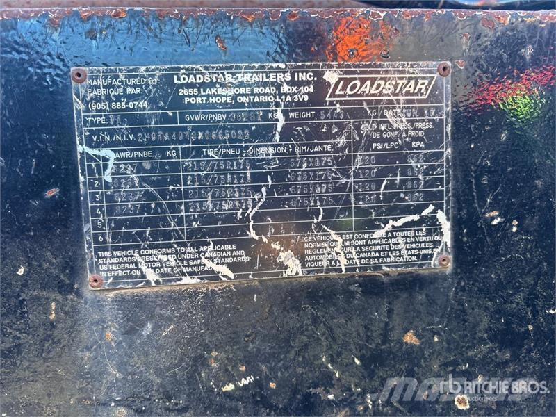 Loadstar 102 34 ft Quad/A Equipment Trailer Autotreilerid