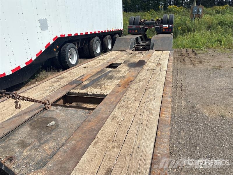 Loadstar Tri/A Removable Gooseneck Lowboy Trailer Низкорамные прицепы