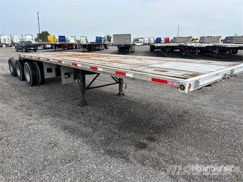 Lode King 28 ft Super B-Train Lead Flatbed Trailer Valníky