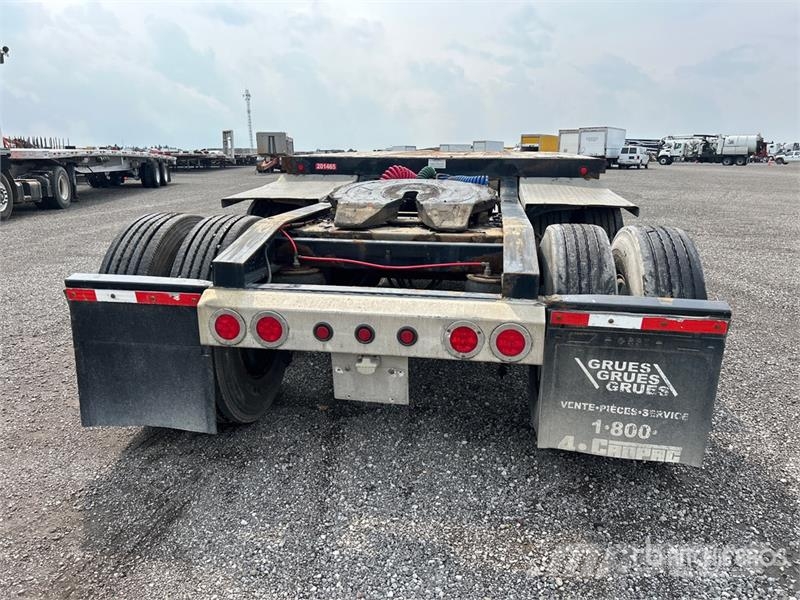 Lode King 28 ft Super B-Train Lead Flatbed Trailer Valníky