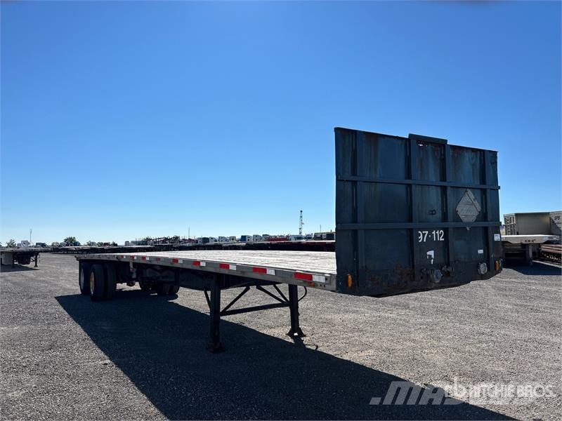 Lode King 48 ft T/A Flatbed Trailer Remolques de cama baja