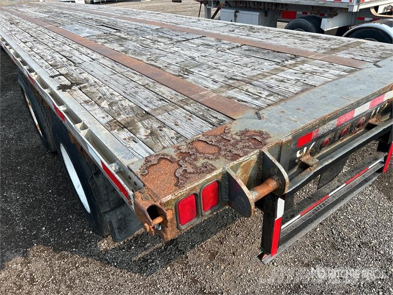 Lode King 48 ft T/A Flatbed Trailer Remolques de cama baja