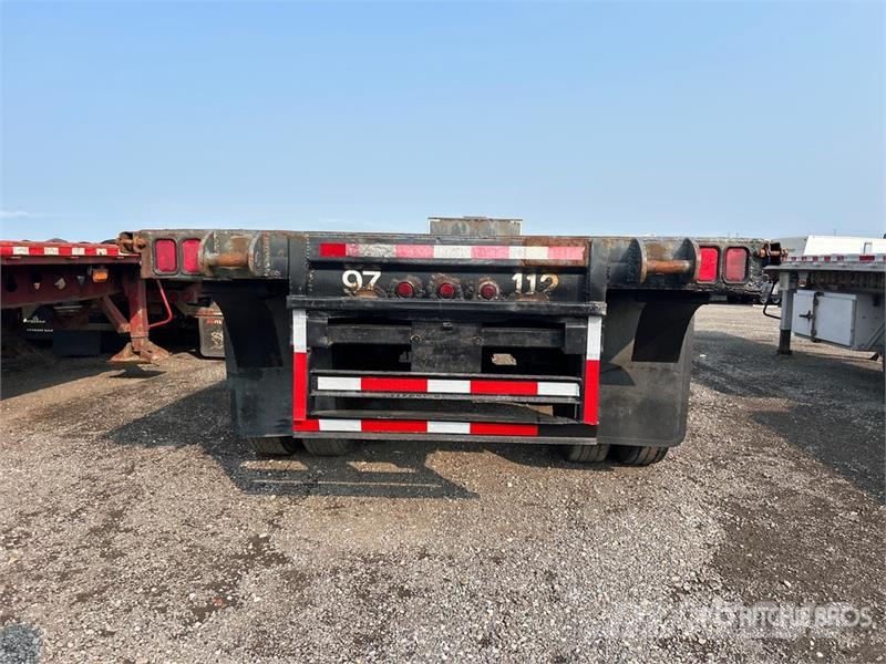 Lode King 48 ft T/A Flatbed Trailer Remolques de cama baja