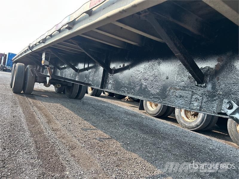 Lode King 48 ft T/A Flatbed Trailer Remolques de cama baja
