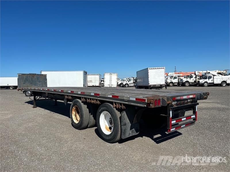 Lode King 48 ft T/A Flatbed Trailer Remolques de cama baja