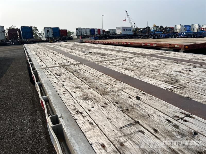 Lode King 48 ft T/A Flatbed Trailer Remolques de cama baja