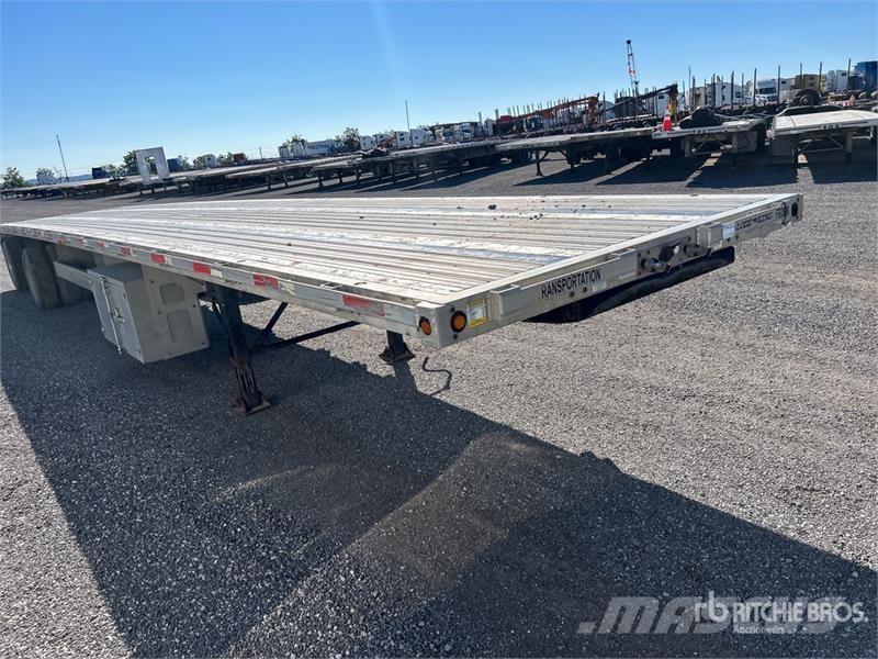 Lode King 48 ft T/A Spread Axle Flatbed Trailer 自卸半挂车