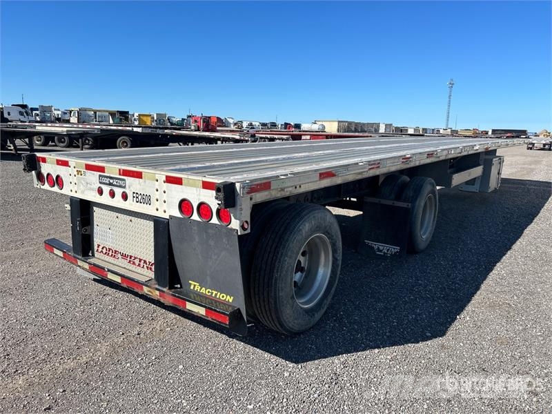 Lode King 48 ft T/A Spread Axle Flatbed Trailer 自卸半挂车