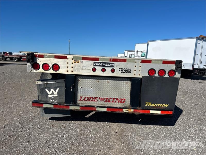 Lode King 48 ft T/A Spread Axle Flatbed Trailer 自卸半挂车