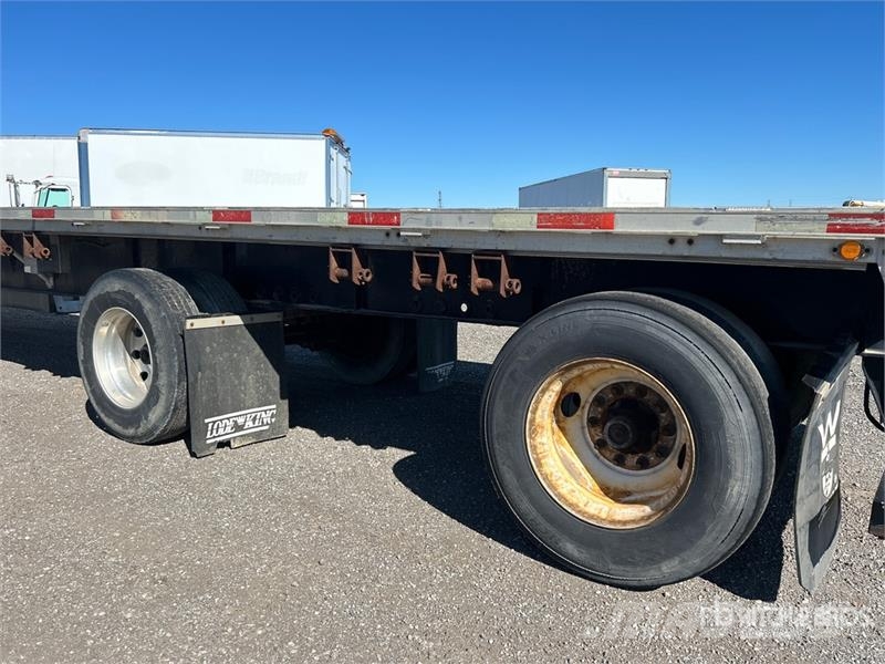 Lode King 48 ft T/A Spread Axle Flatbed Trailer 自卸半挂车