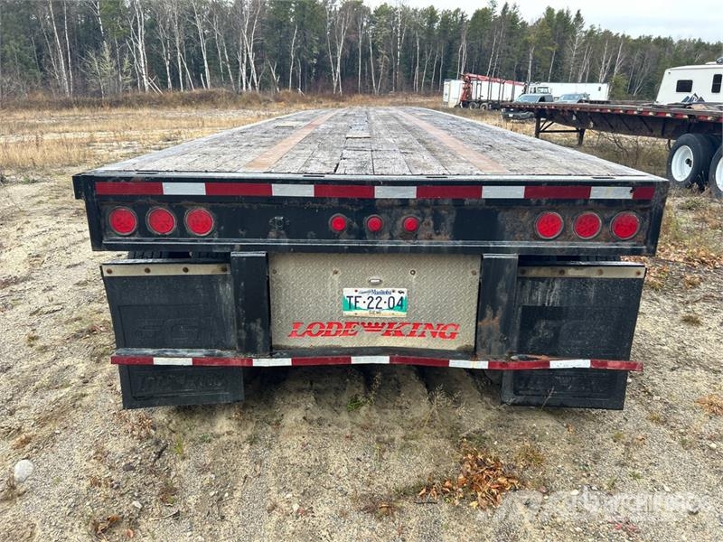 Lode King 48 ft Tri/A Equipment Trailer Vehicle transport trailers