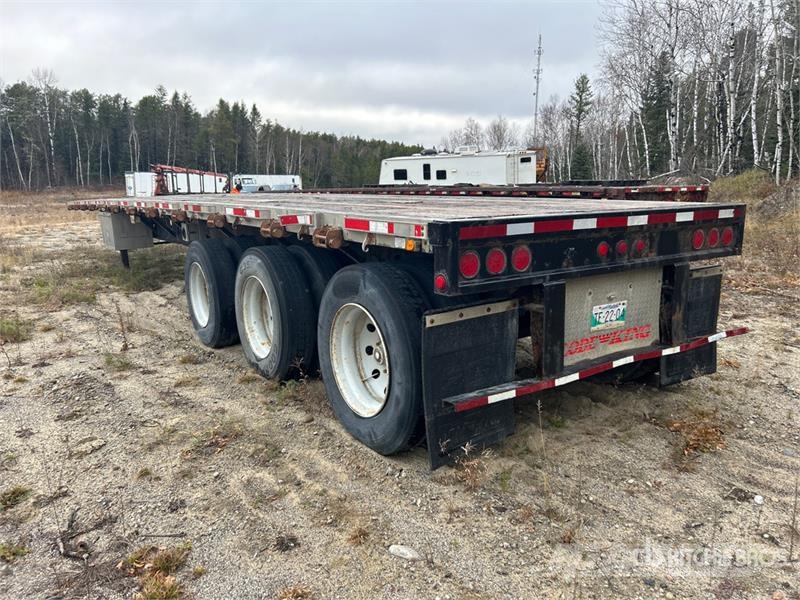 Lode King 48 ft Tri/A Equipment Trailer Vehicle transport trailers