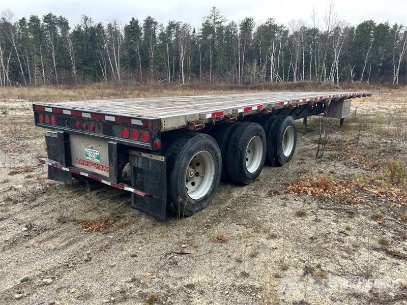 Lode King 48 ft Tri/A Equipment Trailer Vehicle transport trailers