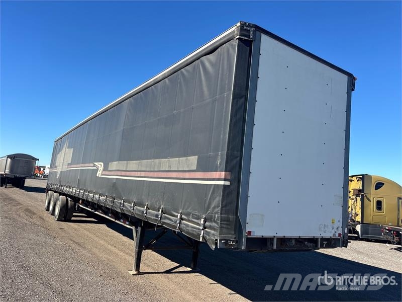 Lode King PF9 53 ft Tri/A Curtain Side Trailer Pressukapelliperävaunut