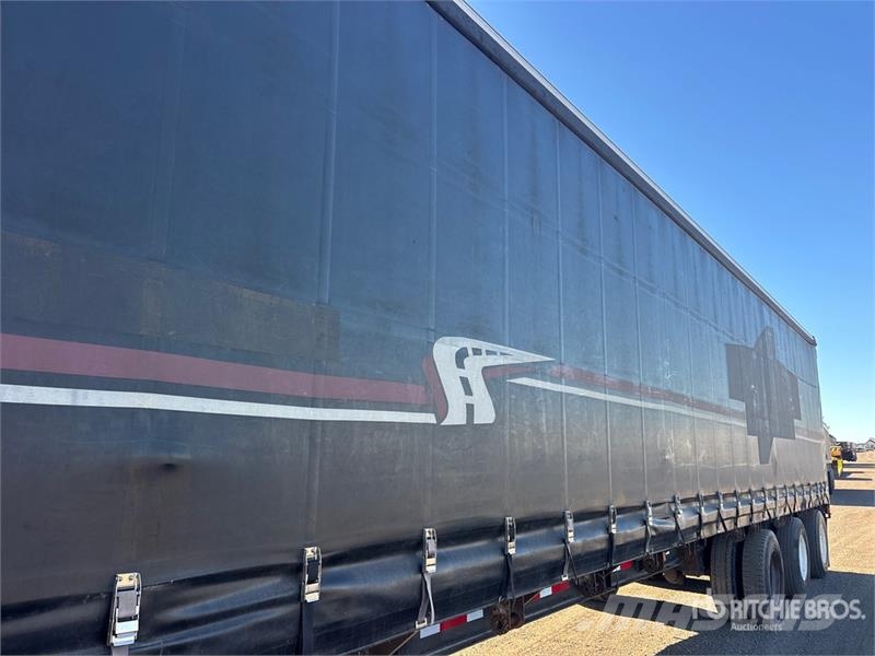 Lode King PF9 53 ft Tri/A Curtain Side Trailer Pressukapelliperävaunut