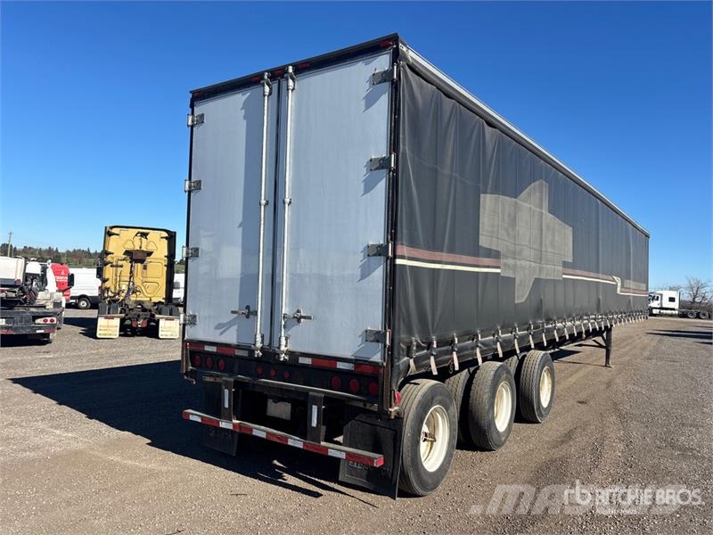 Lode King PF9 53 ft Tri/A Curtain Side Trailer Pressukapelliperävaunut