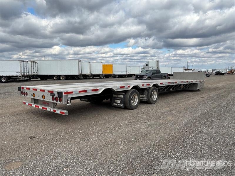 Lode King Renown 53 ft T/A Step Deck Trailer لوادر منخفضة