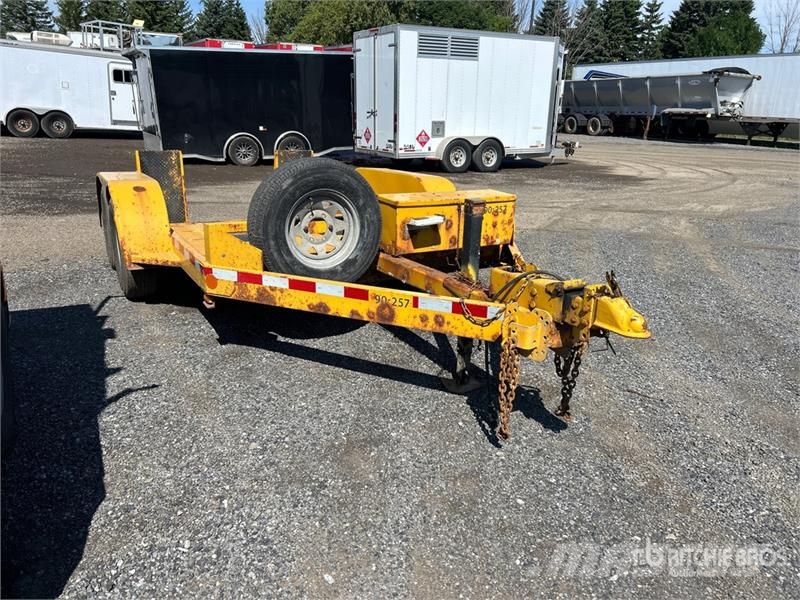 LWL 10 ft T/A Equipment Trailer Przyczepy do transportu samochodów