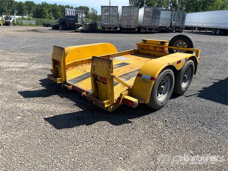 LWL 10 ft T/A Equipment Trailer Przyczepy do transportu samochodów