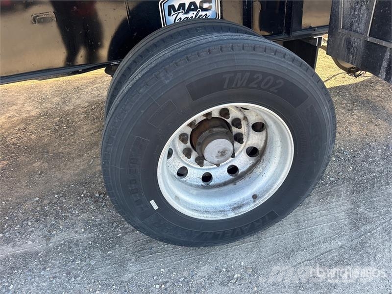 MAC 37 ft Tri/A Aluminum End Dump Trailer Самоскиди