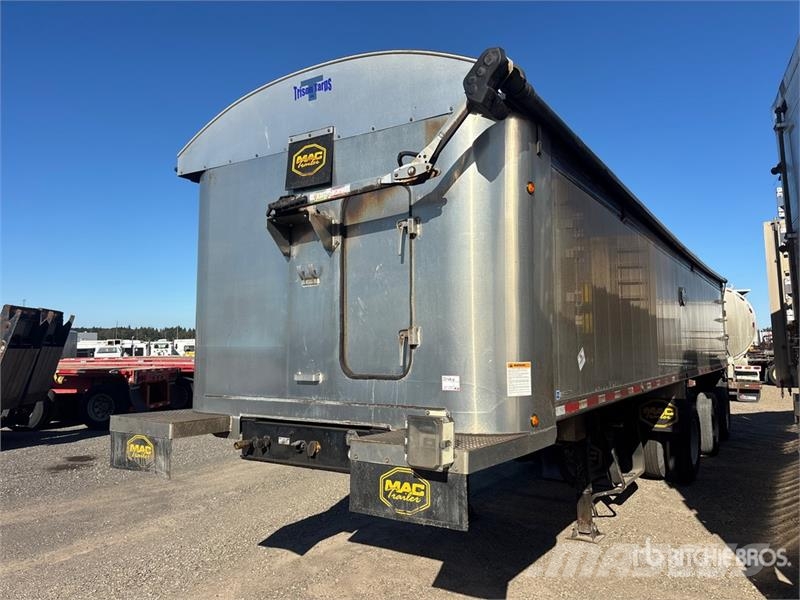 MAC 37 ft Tri/A Aluminum End Dump Trailer Самоскиди