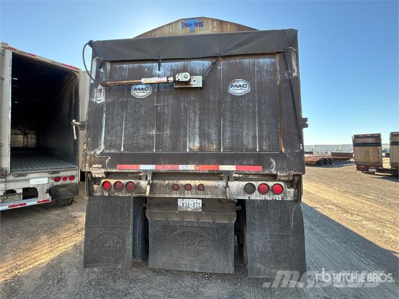 MAC 37 ft Tri/A Aluminum End Dump Trailer Самоскиди