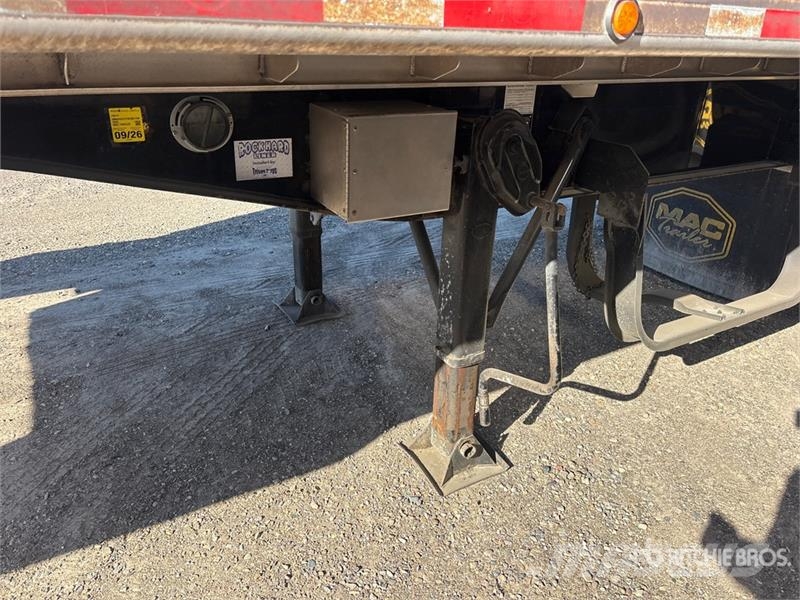 MAC 37 ft Tri/A Aluminum End Dump Trailer Самоскиди
