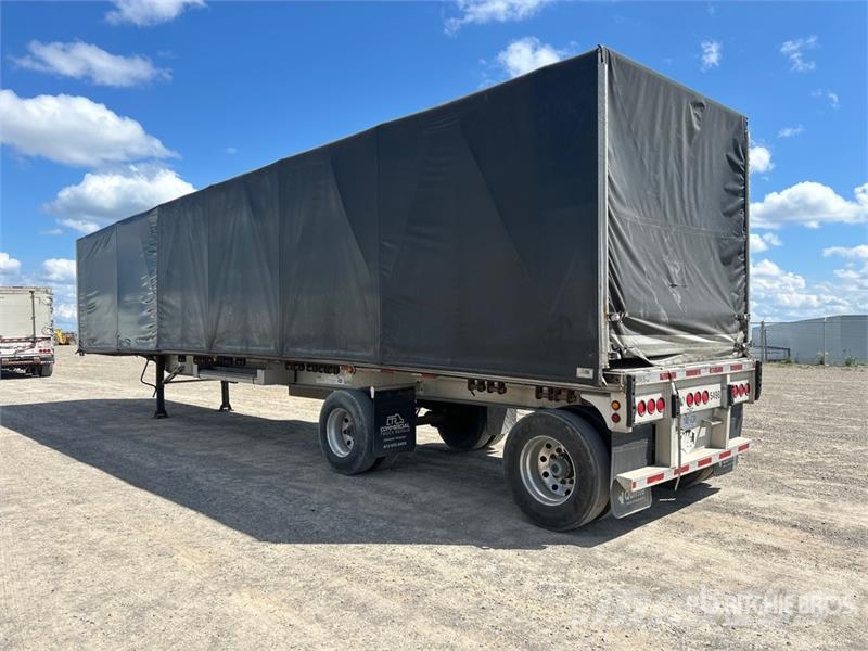 MAC 48 ft T/A Spread Axle Curtain Side Trailer Kapell trailer/semi