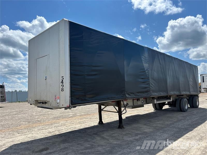 MAC 48 ft T/A Spread Axle Curtain Side Trailer Kapell trailer/semi