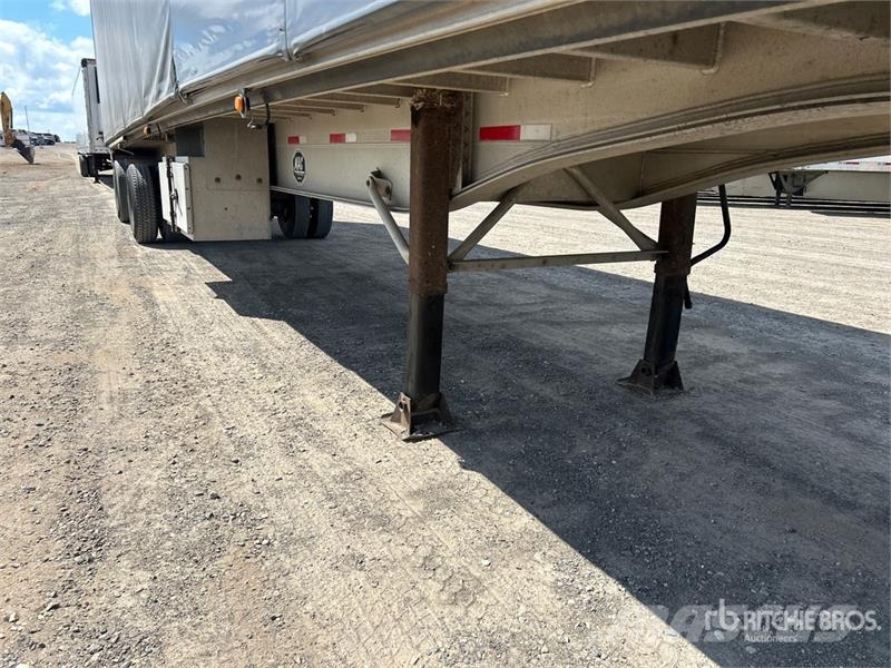 MAC 48 ft T/A Spread Axle Curtain Side Trailer Kapell trailer/semi