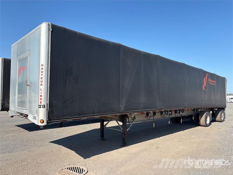 MAC 48 ft T/A Spread Axle Curtain Side Trailer Curtainsideranhänger