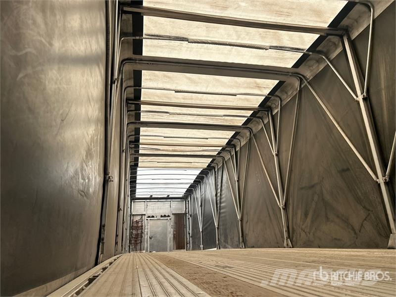 MAC 48 ft T/A Spread Axle Curtain Side Trailer Kapell trailer/semi