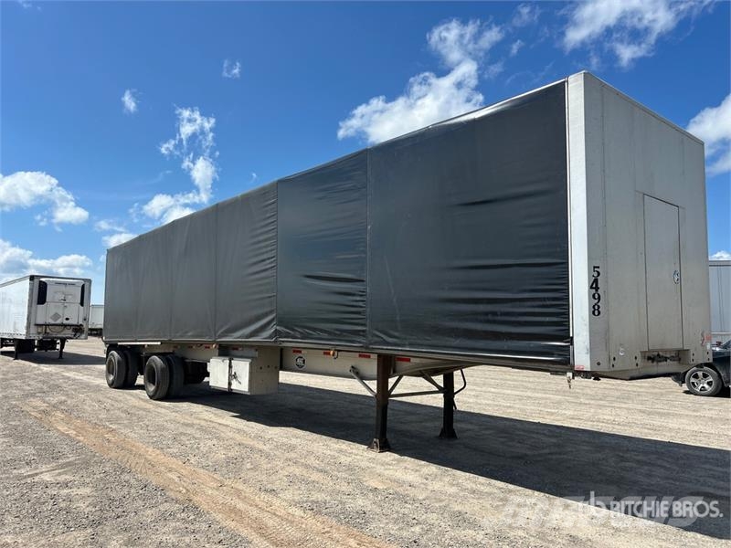 MAC 48 ft T/A Spread Axle Curtain Side Trailer Kapell trailer/semi