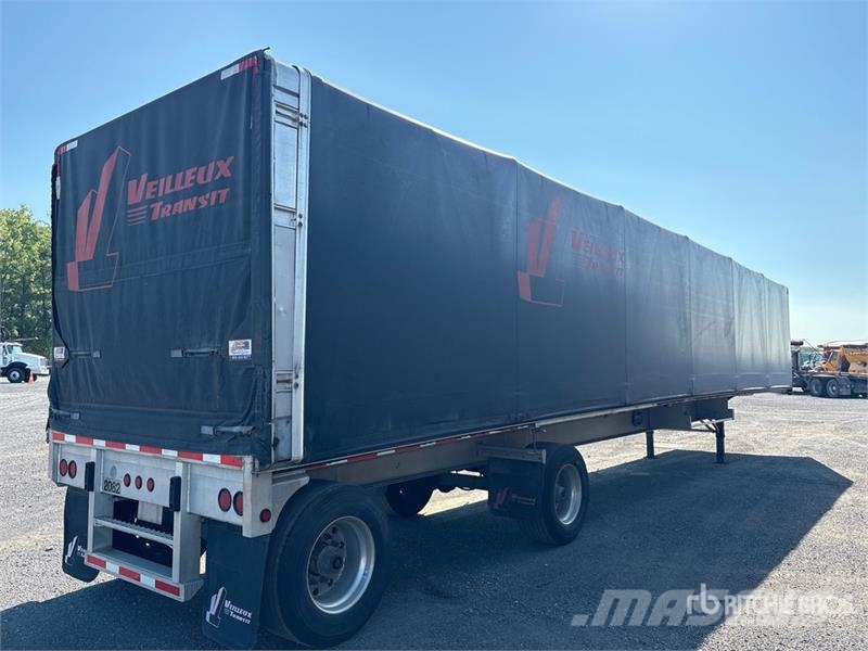MAC 48 ft T/A Spread Axle Curtain Side Trailer Curtainsideranhänger