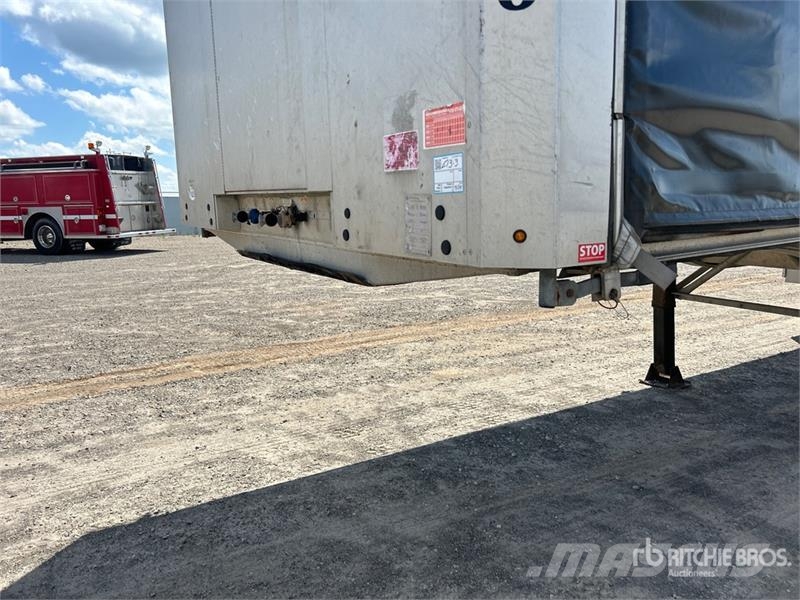 MAC 48 ft T/A Spread Axle Curtain Side Trailer Kapell trailer/semi