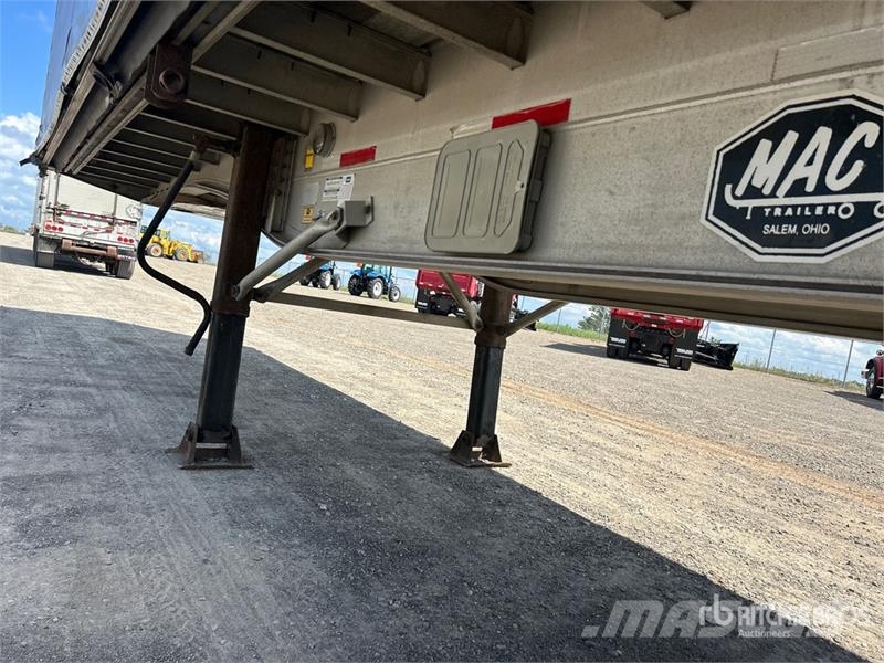 MAC 48 ft T/A Spread Axle Curtain Side Trailer Kapell trailer/semi