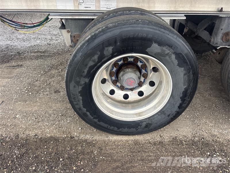 MAC 53 ft T/A Flatbed Trailer Planhengere