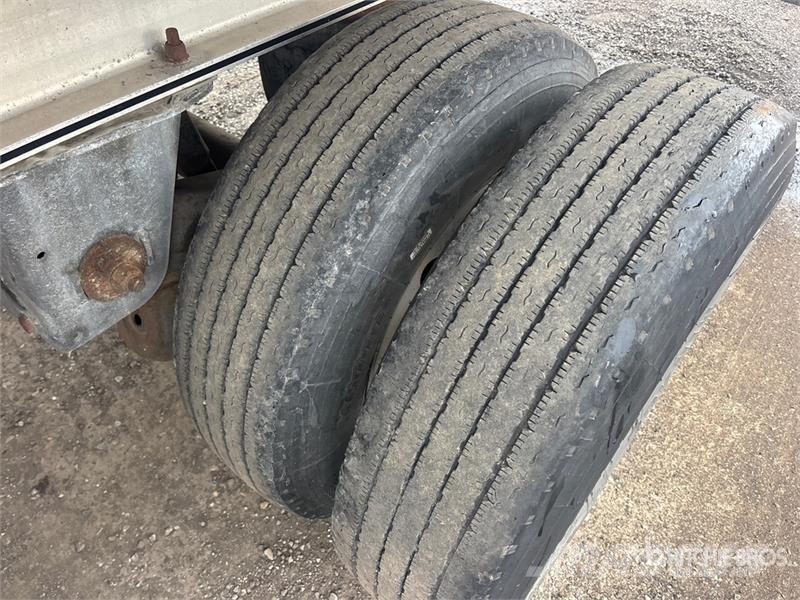 MAC 53 ft T/A Flatbed Trailer Planhengere