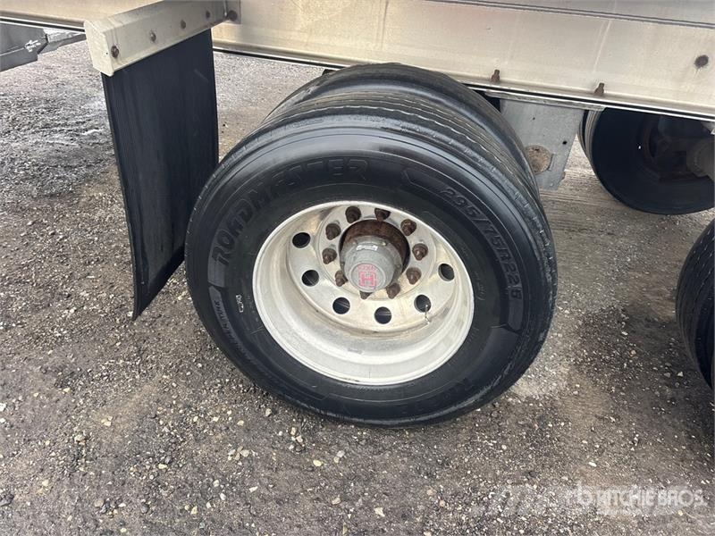 MAC 53 ft T/A Flatbed Trailer Planhengere
