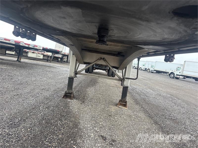 MAC 53 ft T/A Flatbed Trailer Planhengere