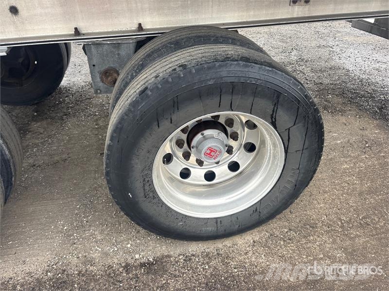 MAC 53 ft T/A Flatbed Trailer Planhengere