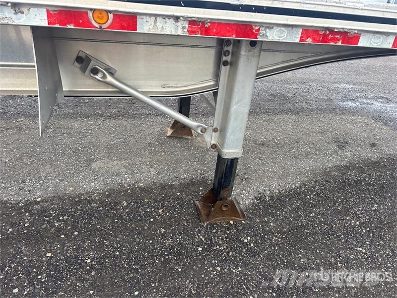 MAC 53 ft T/A Flatbed Trailer Planhengere