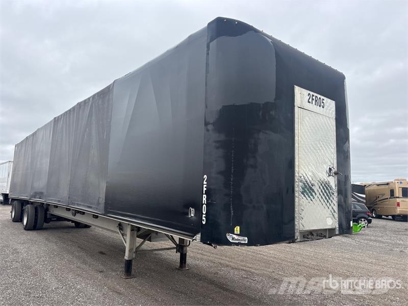 MAC 53 ft T/A Spread Axle Curtain Side Trailer Rimorchi centinati